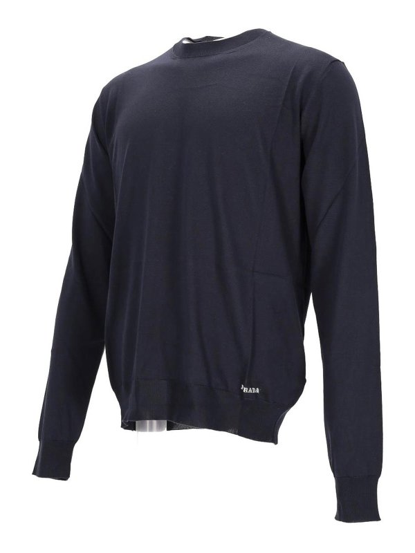 PRADA: crew necks online - Girocollo Silk F18