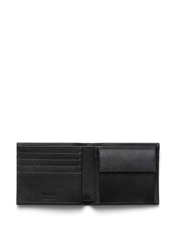 The Best Shops PRADA: wallets & purses - Fabric+Saffiano small parts