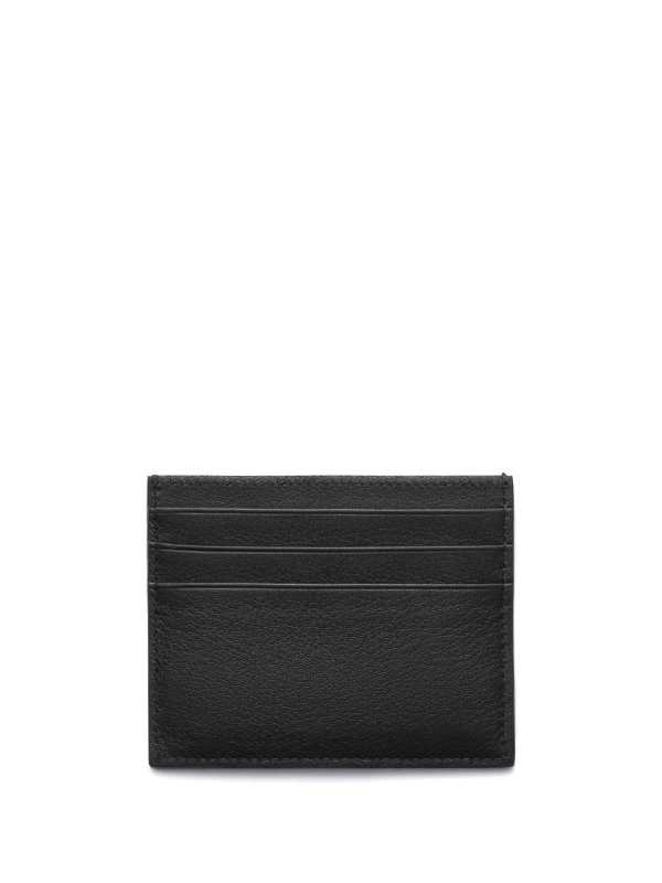 PRADA: wallets & purses online - Logo-Stamp Leather Card Holder