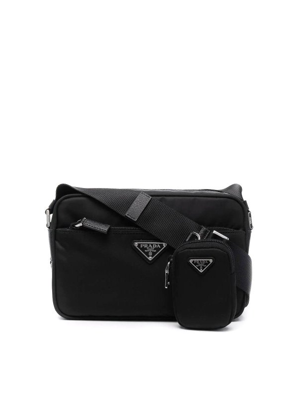 PRADA: cross body bags - Re-Nylon Camera Bag