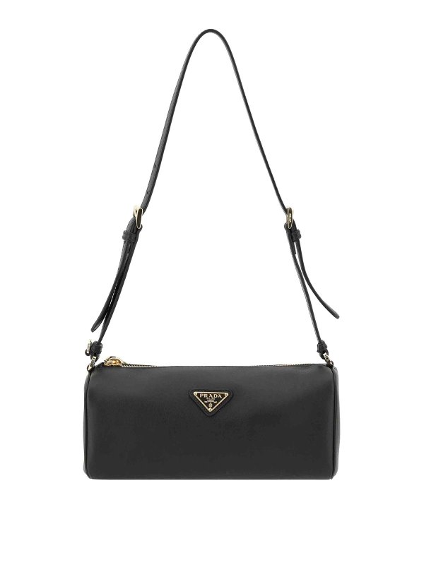 PRADA: cross body bags - Triangle-Logo Shoulder Bag