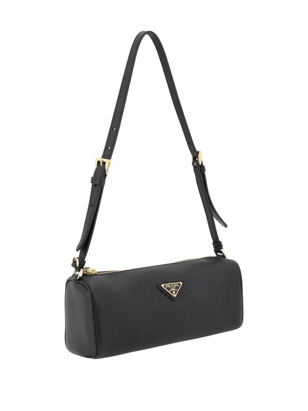 The Best Shops PRADA: cross body bags - Triangle-Logo Shoulder Bag