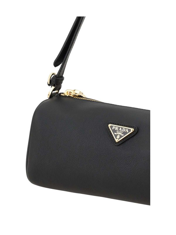 Triangle-Logo Shoulder Bag shop online: PRADA
