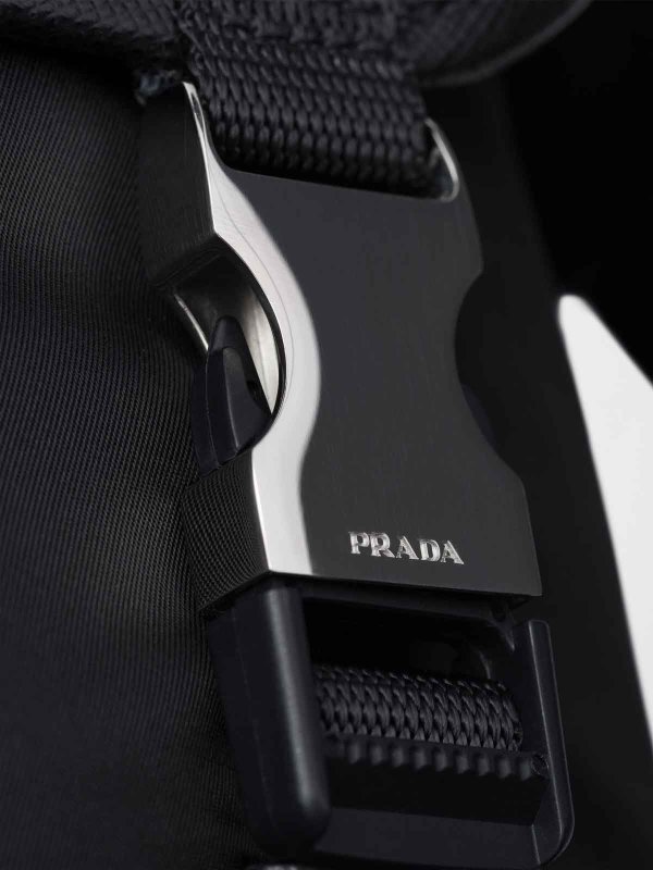 The Best Shops PRADA: cross body bags - Re-Nylon And Saffiano Leather Shoulder Bag