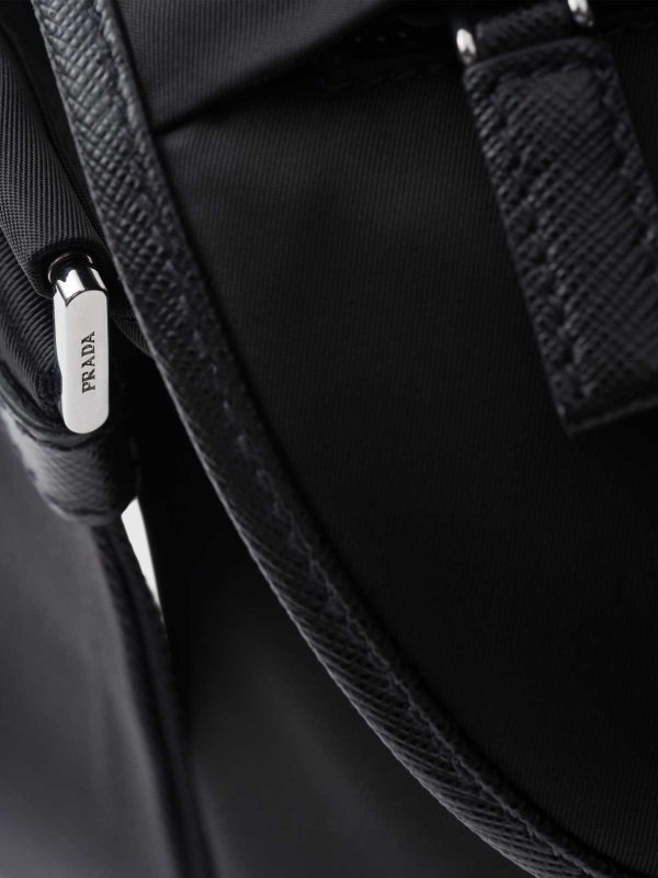 The Best Shops PRADA: Re-Nylon And Saffiano Leather Shoulder Bag