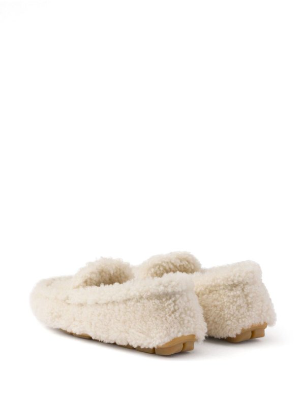 The Best Shops PRADA: classic shoes - Shearling Driving Shoes