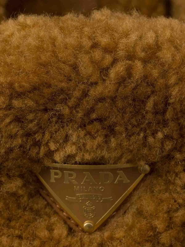 PRADA buy online Shearling Driving Shoes