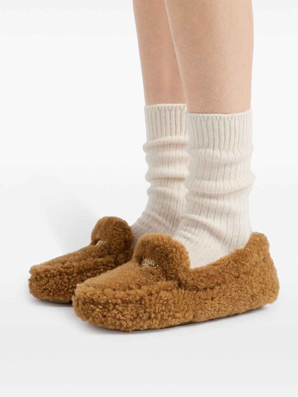 The Best Shops PRADA: Shearling Driving Shoes