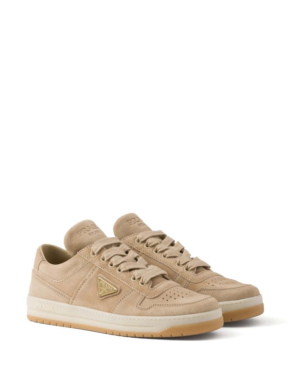 PRADA: trainers online - Downtown Suede Sneakers