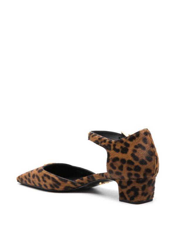 The Best Shops PRADA: court shoes - 45Mm Triangle-Enamel Pumps