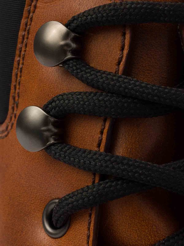 The Best Shops PRADA: Leather And Re-Nylon Booties