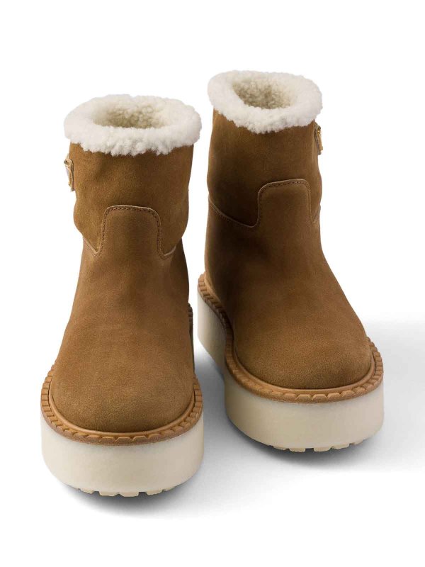 PRADA buy online Suede Booties