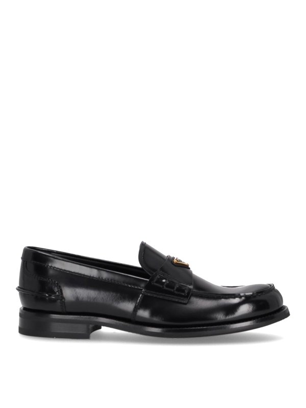 PRADA: Loafers & Slippers - Brushed Moccasins