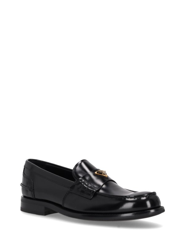 PRADA: Loafers & Slippers online - Brushed Moccasins