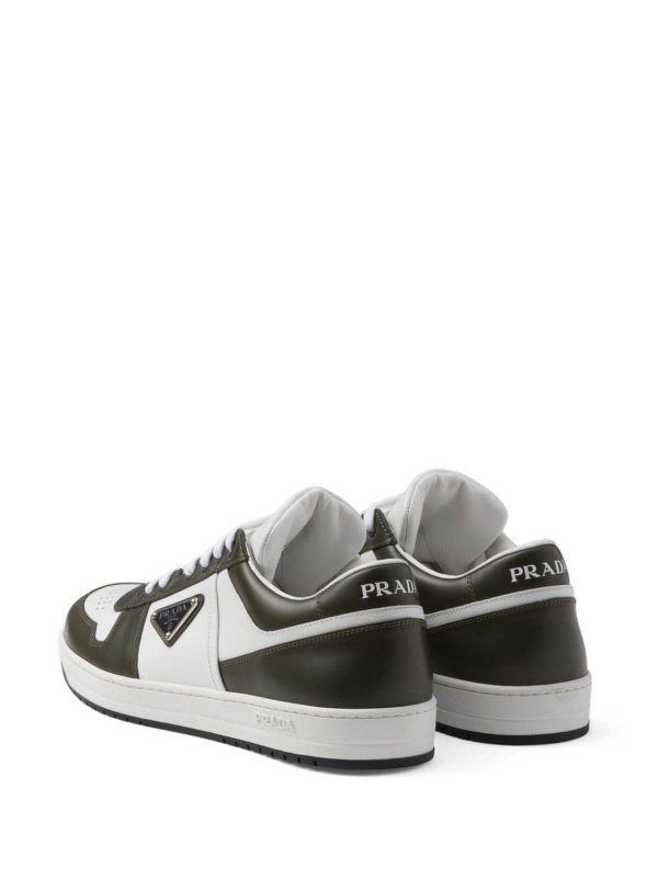 PRADA buy online Downtown Colour-Block Leather Sneakers