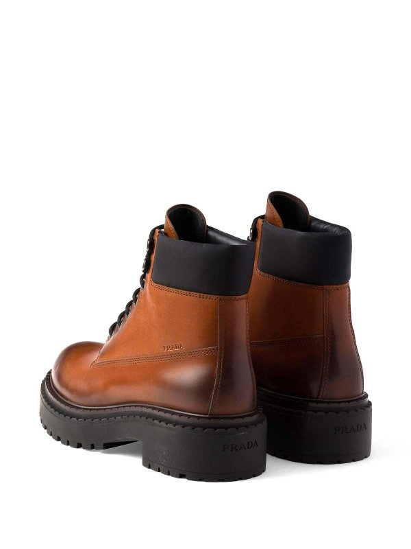 The Best Shops PRADA: boots - Leather Boots