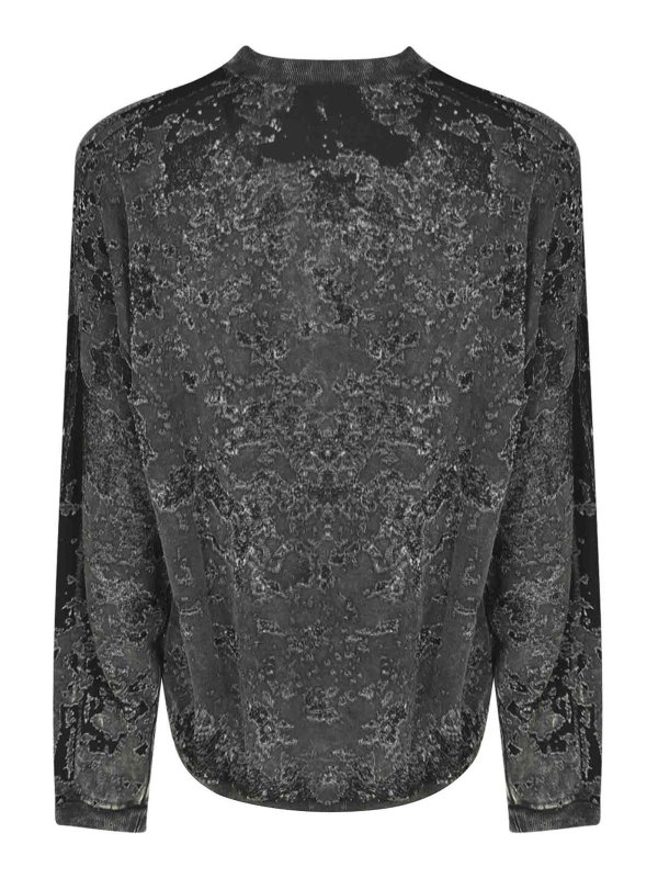 DIESEL: クルーネック online - クルーネック - ダークグレー