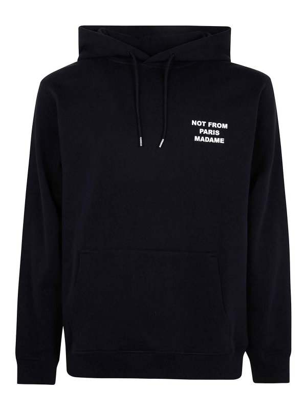 DRÔLE DE MONSIEUR: Sudaderas y suéteres - Sudadera - Negro