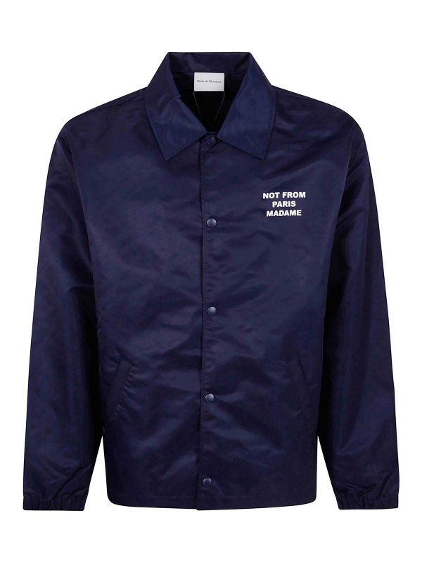 DRÔLE DE MONSIEUR: Chaquetas casual - Chaqueta Casual - Azul