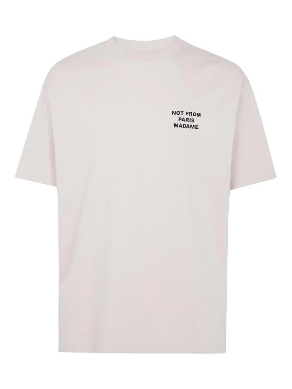 DRÔLE DE MONSIEUR: T-shirts - T-Shirt - Weiß