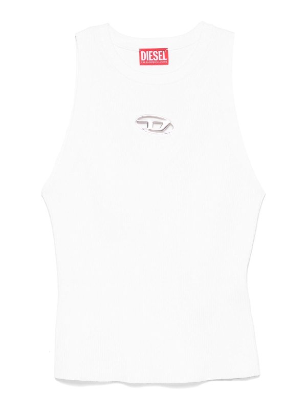 Rundhalspullover - Weiß shop online: DIESEL