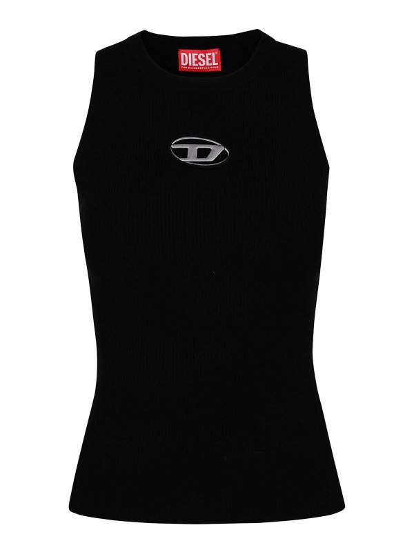 DIESEL: crew necks online - M-Caddix-Top Knitwear