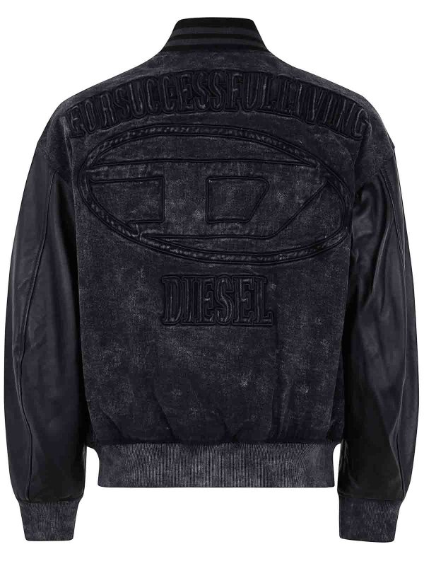 The Best Shops DIESEL: カジュアルジャケット - カジュアルジャケット - 黒