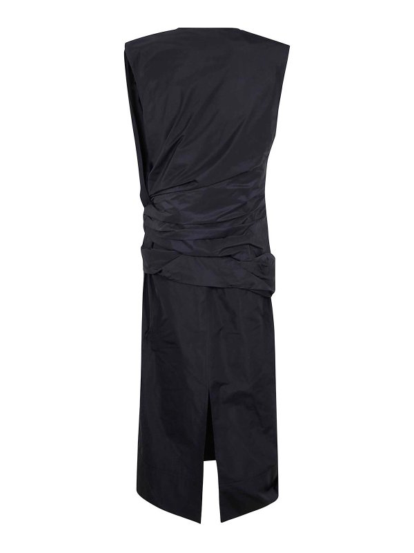 JIL SANDER: ニーレングスドレス online - 膝丈ドレス - 黒