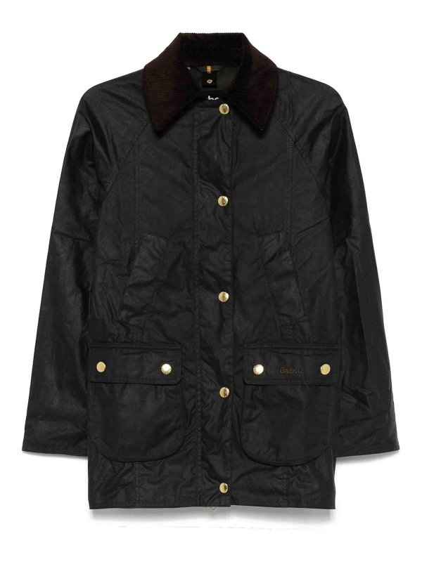 BARBOUR: short coats - Modern Beadnell Wax Outwear
