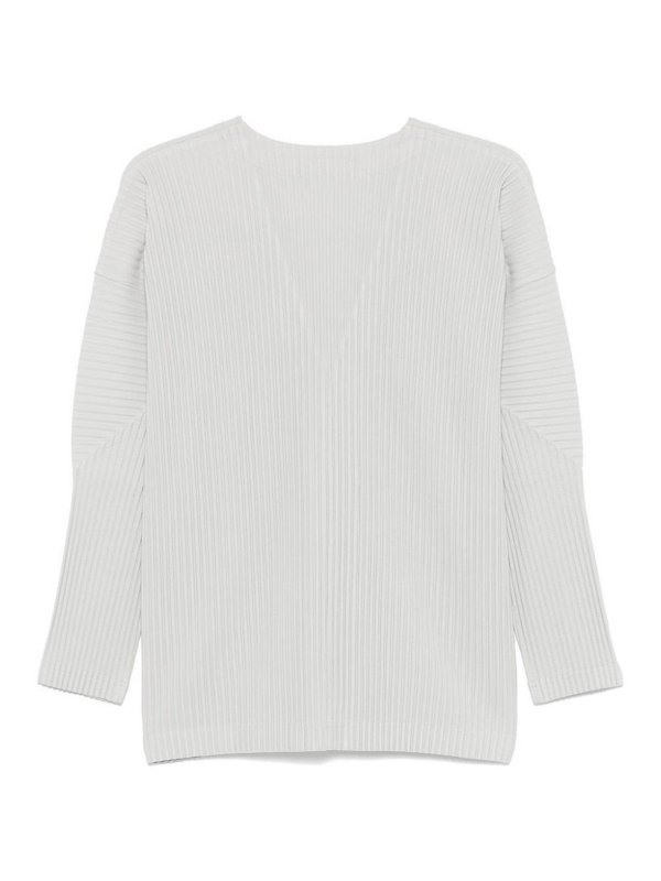 HOMME PLISSÉ ISSEY MIYAKE: cardigans online - Basics Cardigan