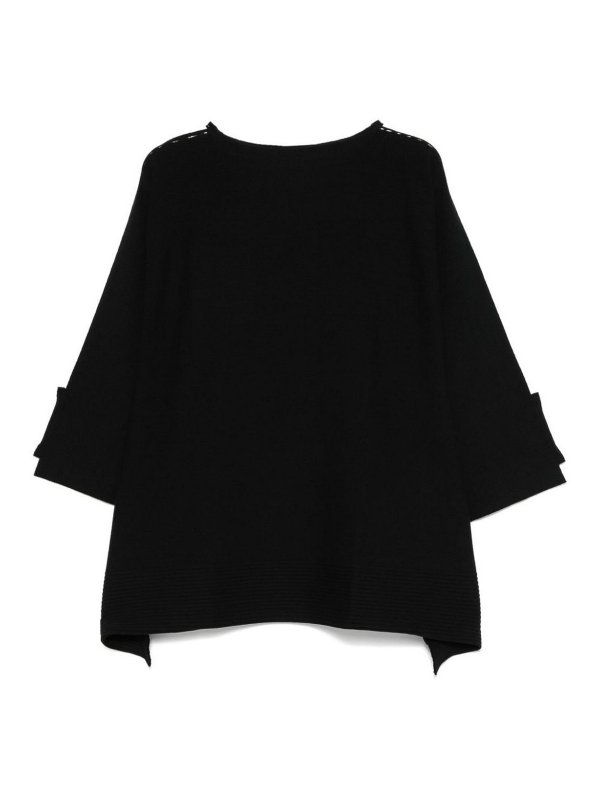 PLEATS PLEASE ISSEY MIYAKE: ニーレングスドレス - 膝丈ドレス - 黒