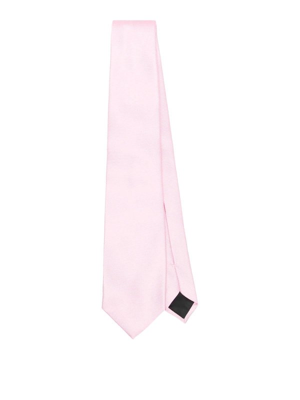 LANVIN: Corbatas y pajaritas - Corbata - Rosado