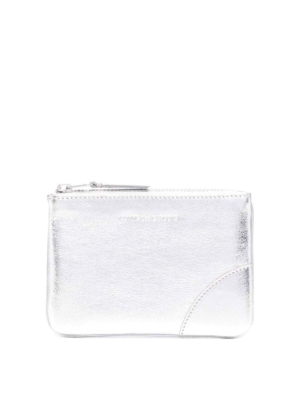 COMME DES GARCONS: Clutch - Pochette - Argent