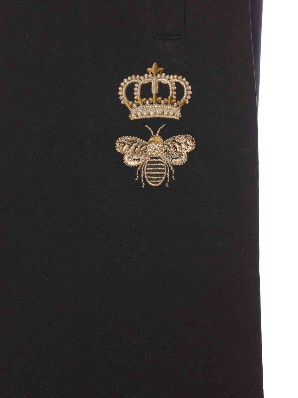 The Best Shops DOLCE & GABBANA: Pantalones deportivos - Pantalones Deportivos - Negro