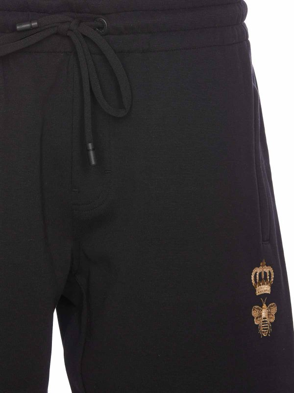 Pantalones Deportivos - Negro shop online: DOLCE & GABBANA