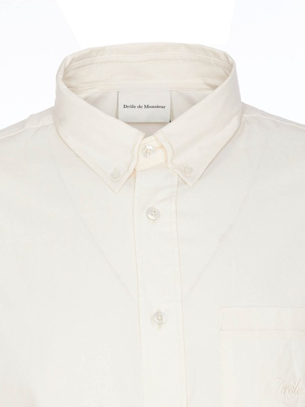 Hemd - Weiß shop online: DRÔLE DE MONSIEUR