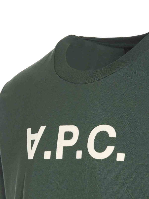 The Best Shops A.P.C.: T-shirts - T-Shirt - Vert