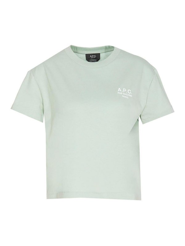 A.P.C.: Camisetas - Camiseta - Verde