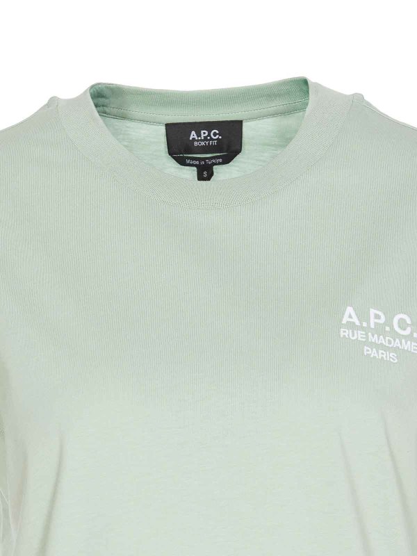 Camiseta - Verde shop online: A.P.C.