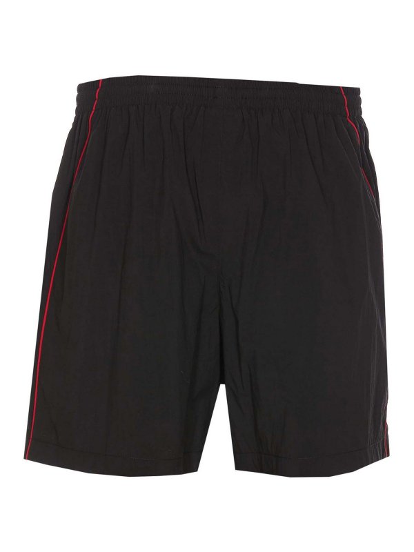 BALENCIAGA: Trousers Shorts online - Lateral Logo Shorts