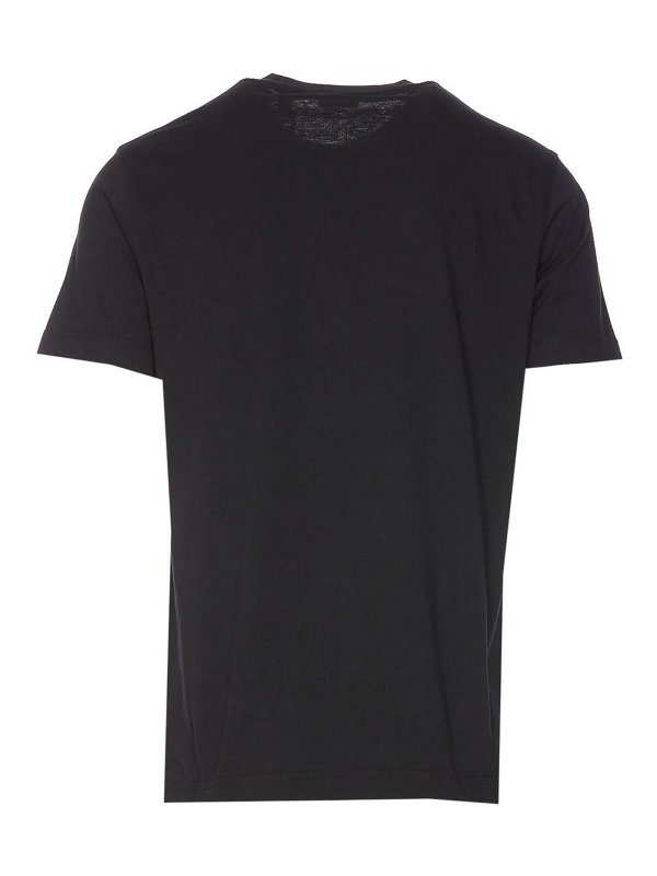 BURBERRY: t-shirt online - Maglietta con etichetta a quadri