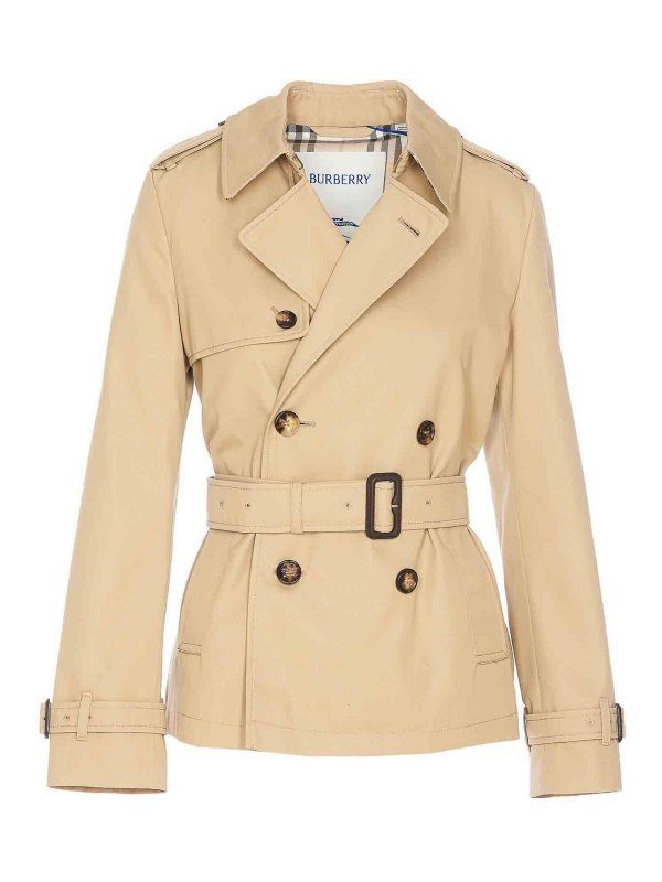 BURBERRY: トレンチコート - トレンチコート - ベージュ
