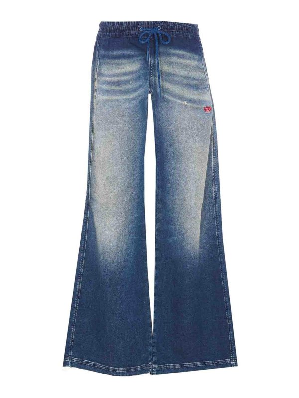 DIESEL: トラウザーショーツ - ショートパンツ - ブルー