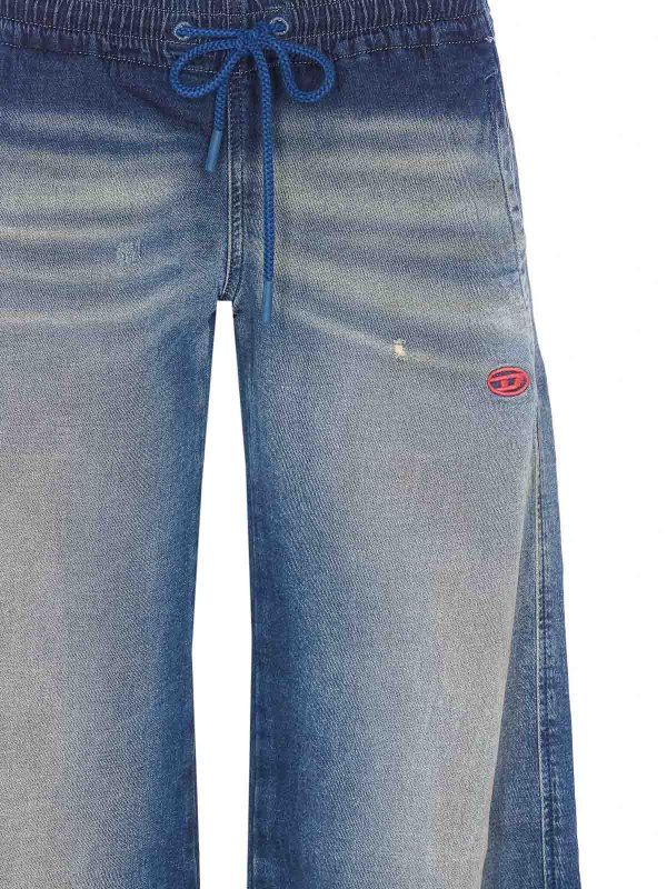 ショートパンツ - ブルー shop online: DIESEL