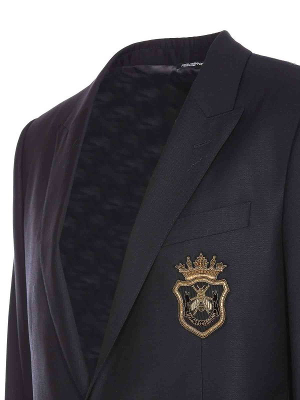 The Best Shops DOLCE & GABBANA: casual jackets - Patch Martini Jacket