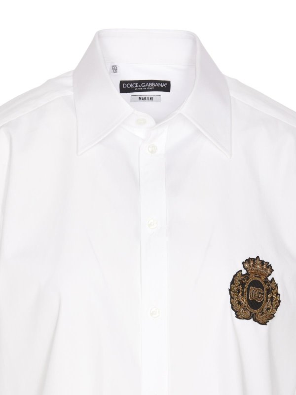 シャツ - 白 shop online: DOLCE & GABBANA