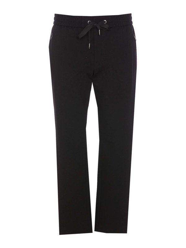 DOLCE & GABBANA: Trousers Shorts - Dg Patch Logo Pants