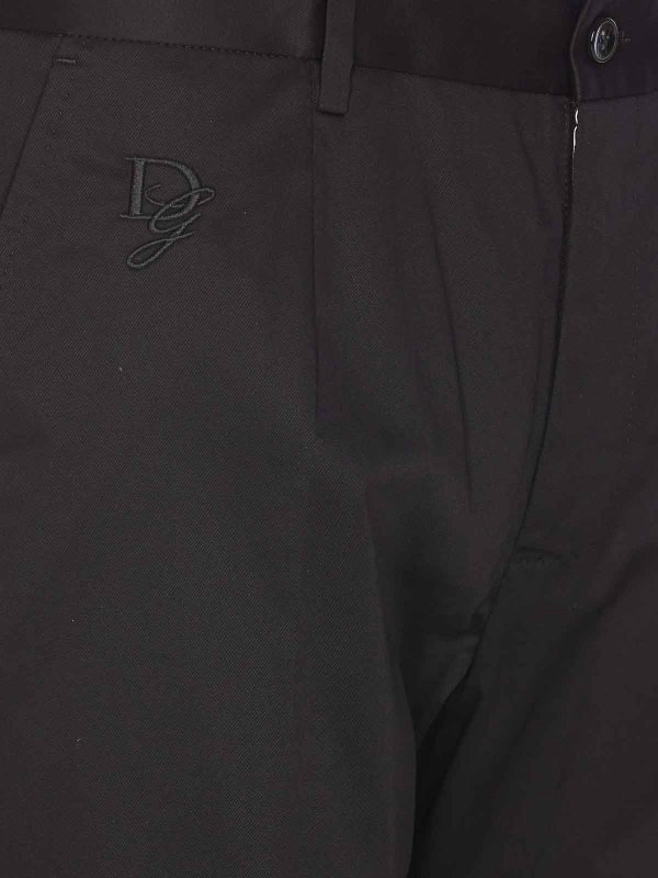 ショートパンツ - 黒 shop online: DOLCE & GABBANA