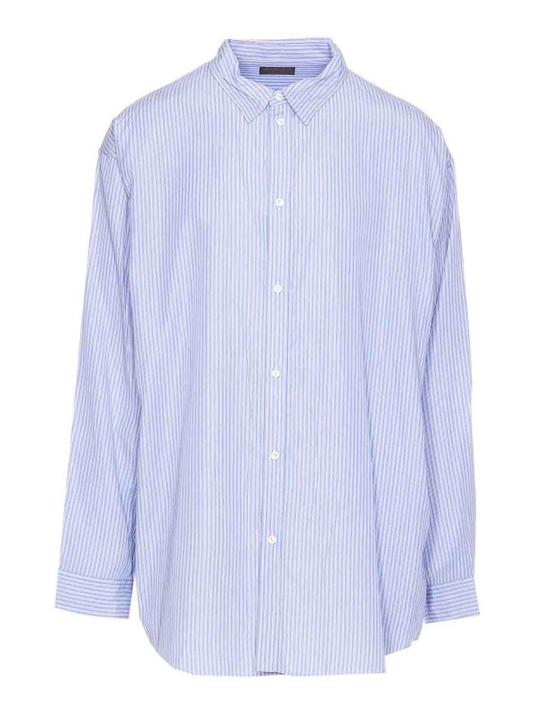 BALENCIAGA: Hemden - Hemd - Blau