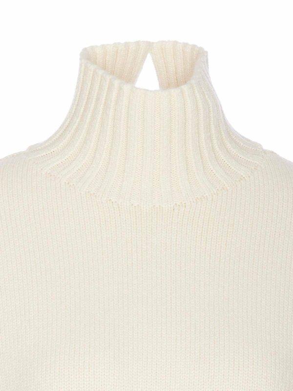 クルーネック - 白 shop online: BOTTEGA VENETA